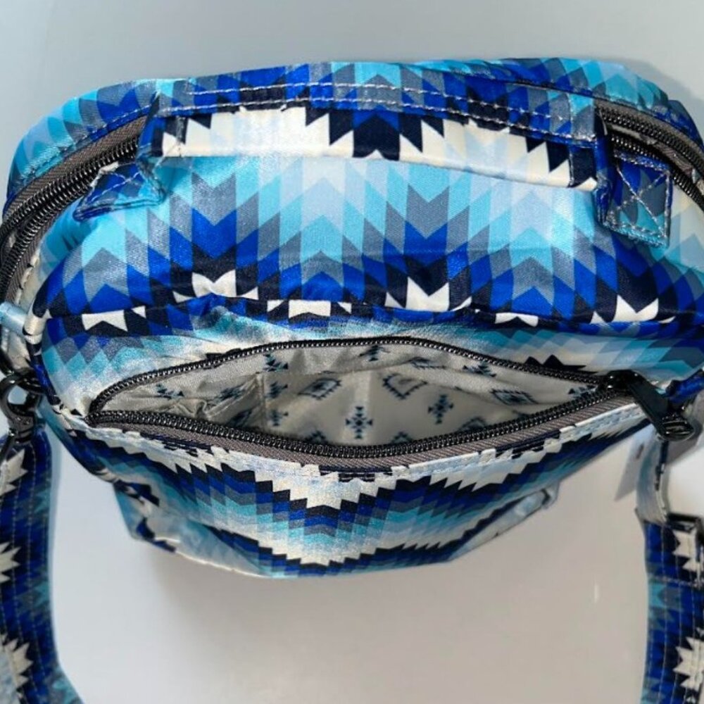 Lug Guild Collection Classic Ranger 2 Crossbody Bag Bargello Mountains Blue - Picture 12 of 14